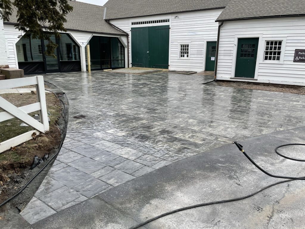 Plainville Paver Installation