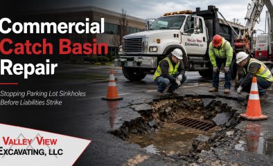 Commercial Catch Basin Repair: Stopping Parking Lot Sinkholes Before Liabilities Strike