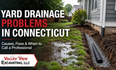 Yard Drainage Problems in Connecticut: Causes, Fixes, and When to Call a Professional