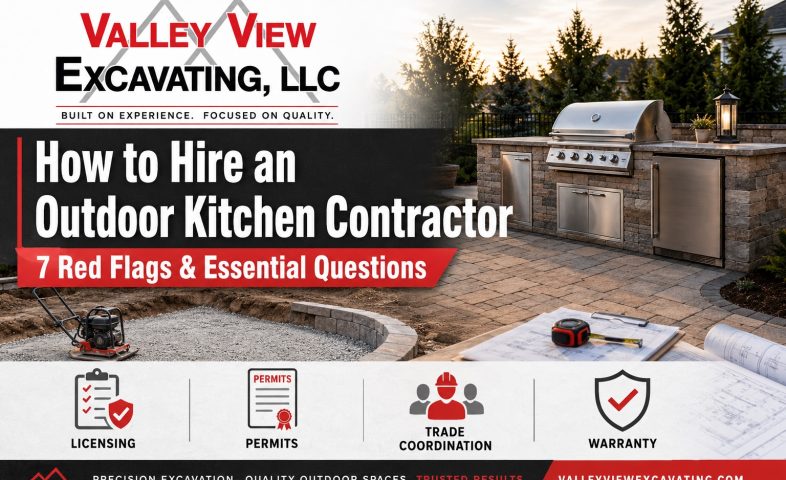 hiring an outdoor kitchen contractor