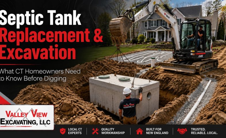 septic tank replacement and excavation